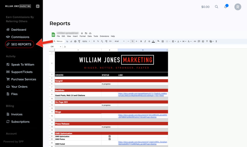 seo reports